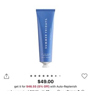 Summer Fridays jet lag mask